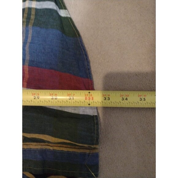 Men's Polo Ralph Lauren "Indigo Linen" 2XL Long Sleeve Button Shirt MultiColor - Picture 10 of 10